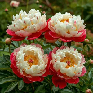 Пион Коралловый Каскад купить по цене от 490р. в интернет-магазине «Посадика» с доставкой почтой в в Великий Устюге и по всей России – [изображение №1].